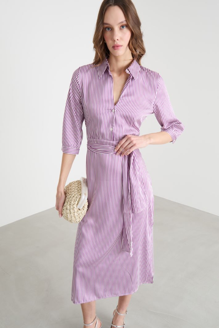 Abito in twill stampato Intrend - 2