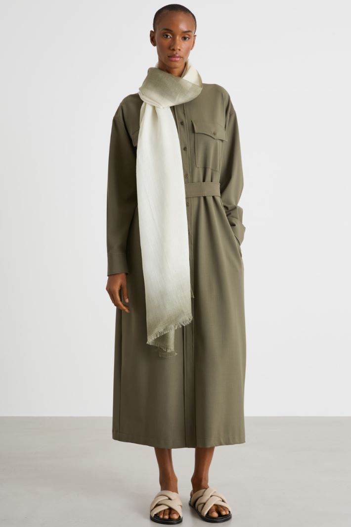 Belted shirt dress Intrend