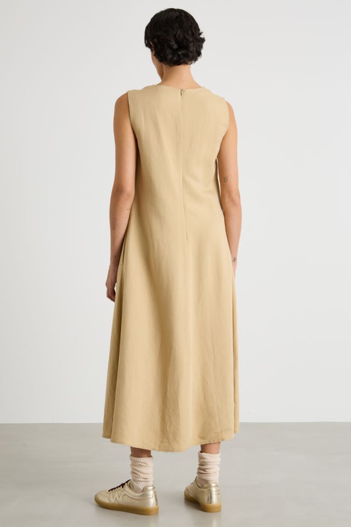 Abito svasato in tela Intrend - 4