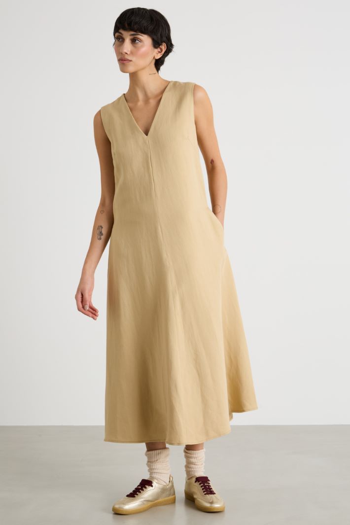 Abito svasato in tela Intrend - 2