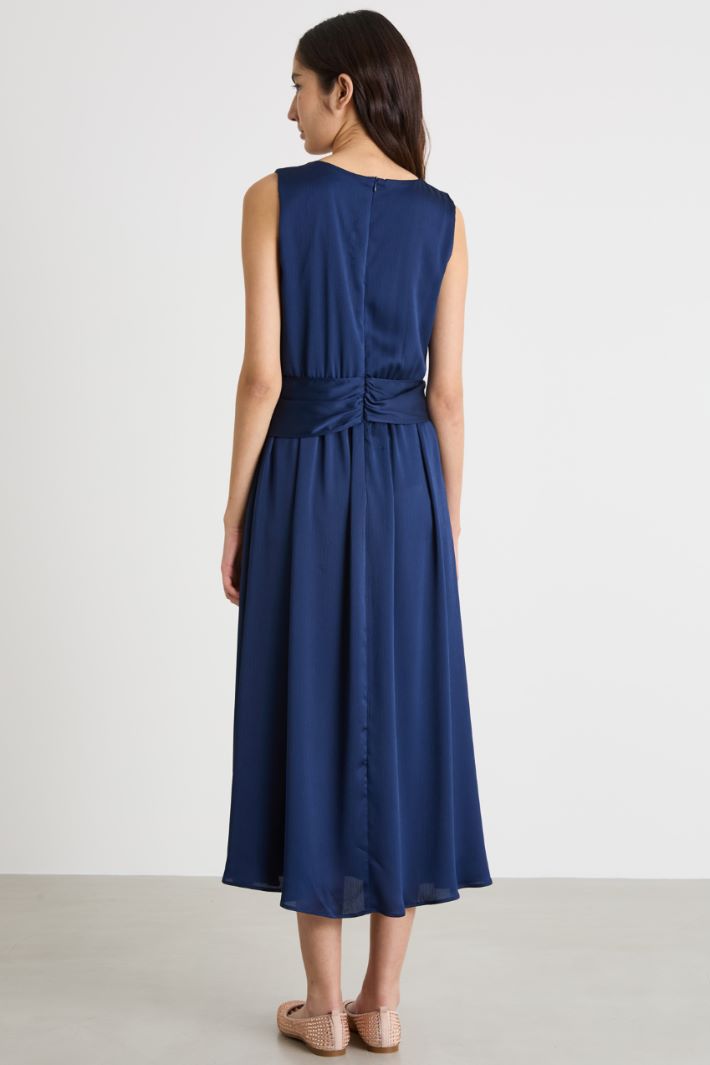 Flowing crepon dress Intrend - 4