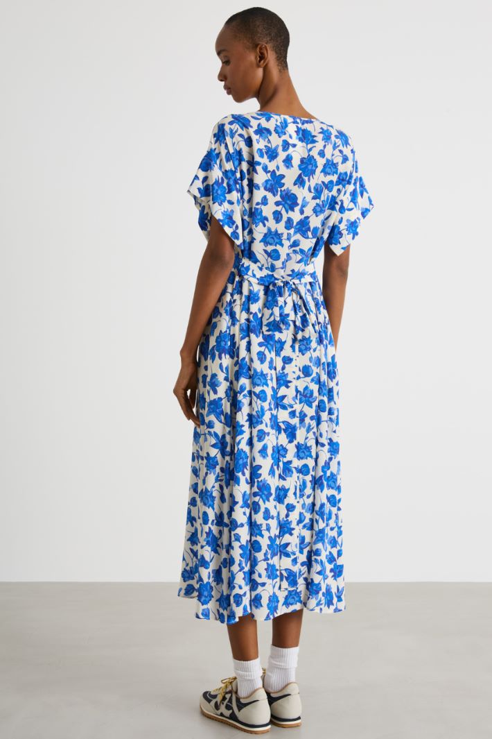 Silk crepe de chine dress Intrend - 4