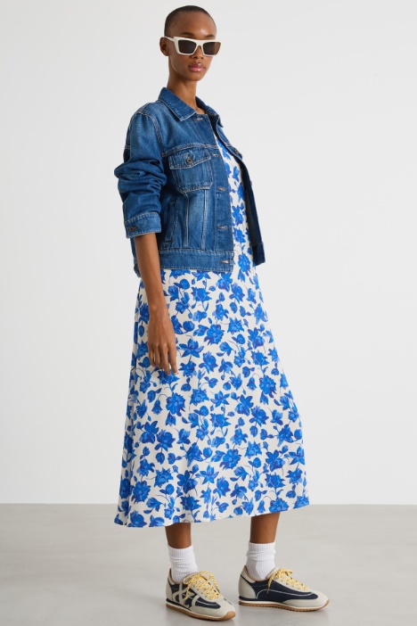 Silk crepe de chine dress Intrend