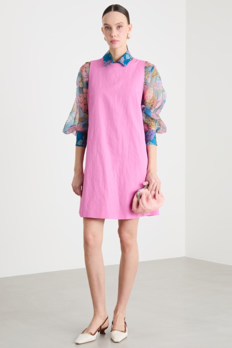 Short canvas dress Intrend
