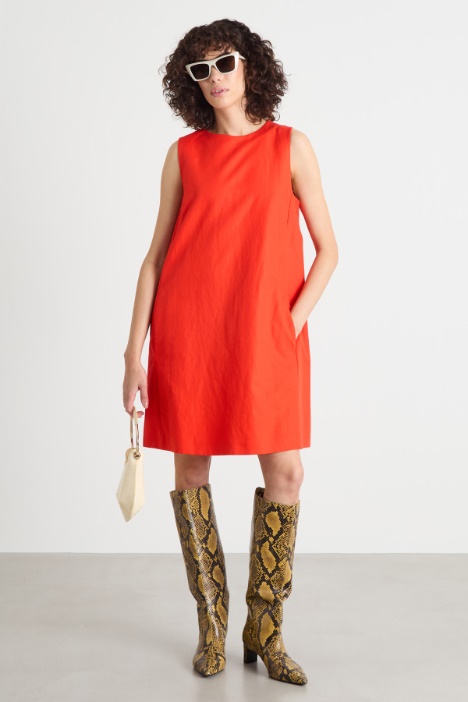 Abito corto in tela Intrend