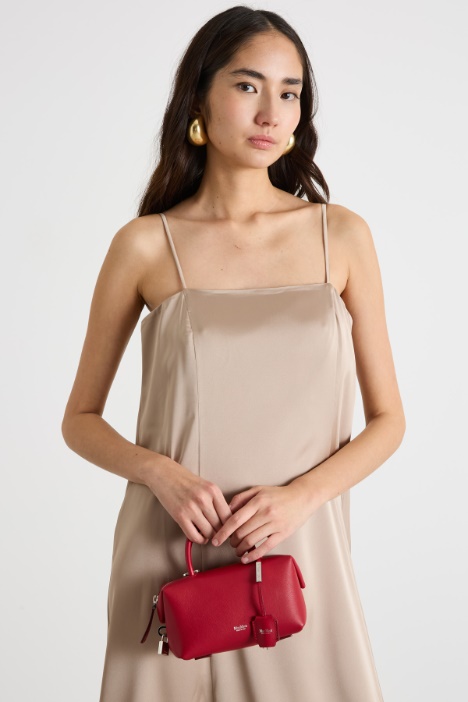 Vestido largo de satén