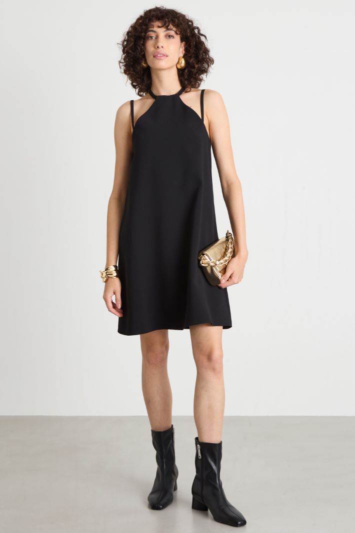 Short dress with jewelled detail Intrend