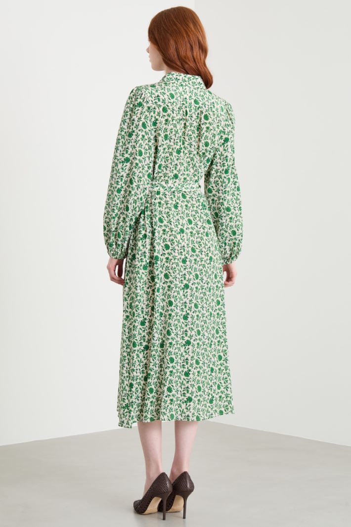 Belted shirt dress Intrend - 4