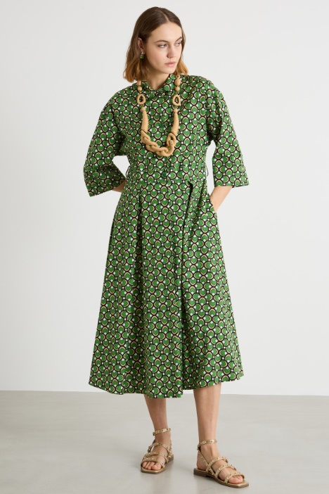 Belted shirt dress Intrend