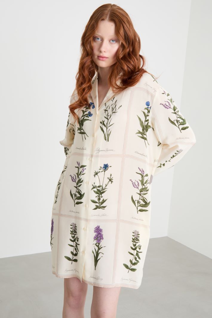 Printed shirt dress Intrend - 2