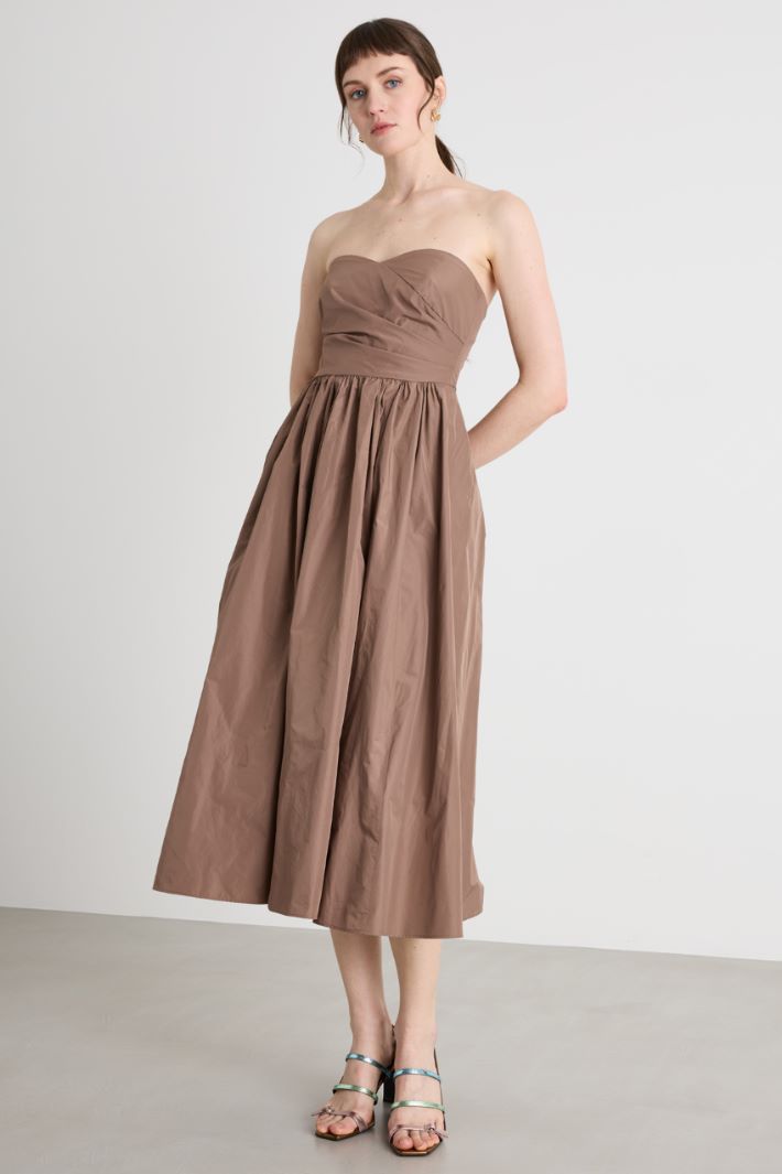 Abito bustier in taffetà Intrend - 2