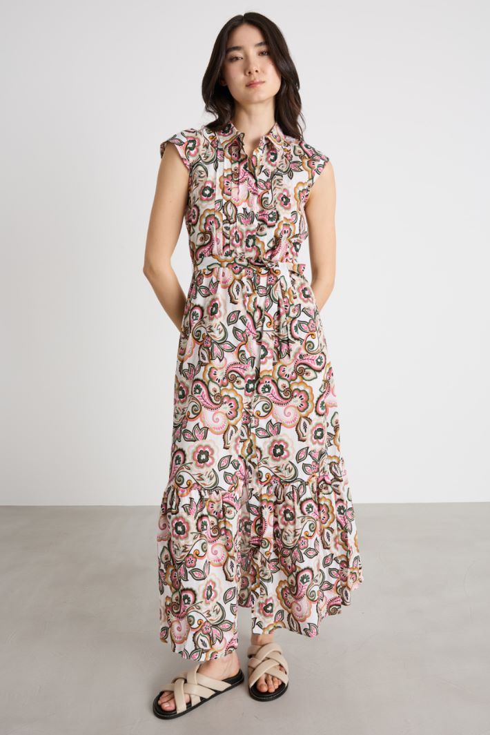 Abito chemisier in mussola Intrend - 2