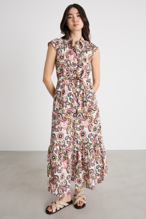 Abito chemisier in mussola