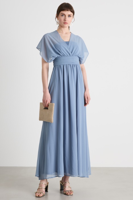 Abito con scollo a V incrociato Intrend