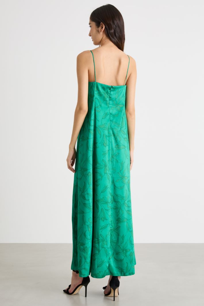 Printed twill dress Intrend - 4