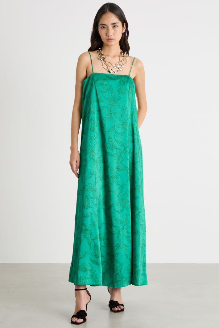 Printed twill dress Intrend - 2