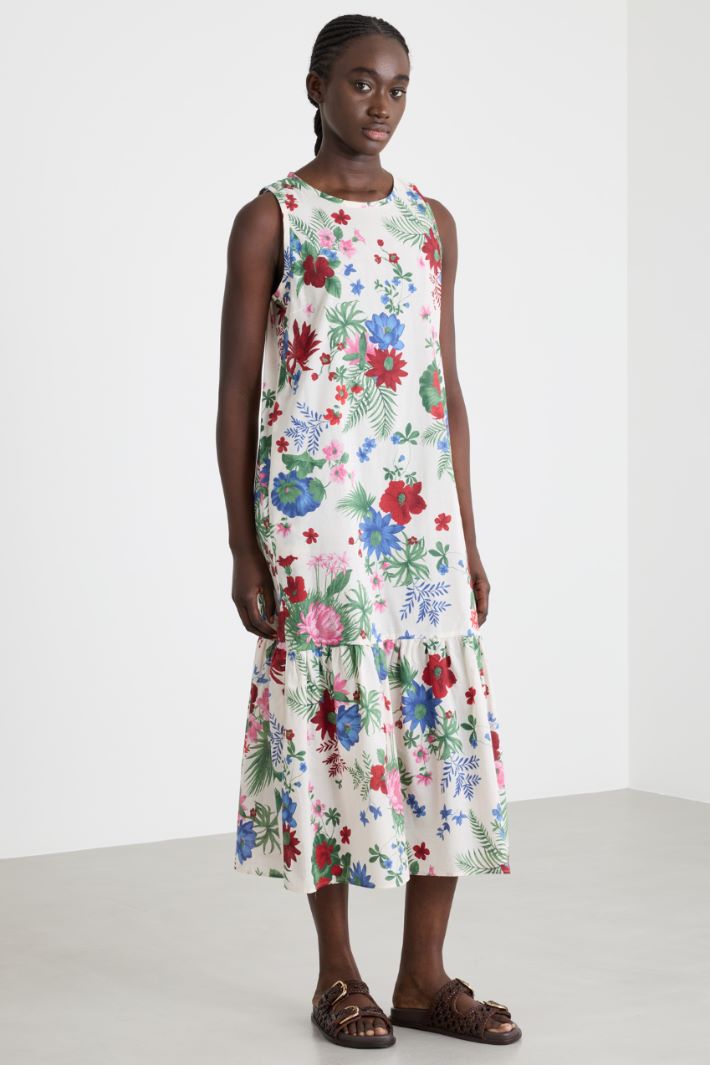 Flounce-hem A-line dress Intrend - 2