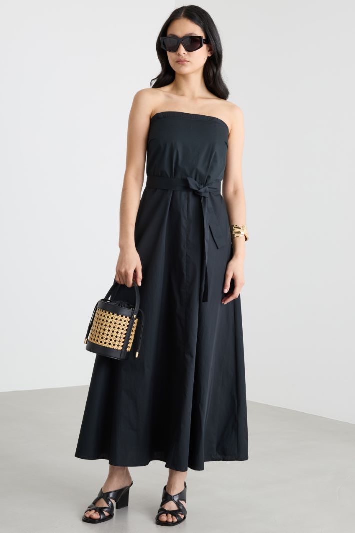 Abito princesse in popeline Intrend