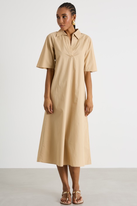 Abito a polo svasato