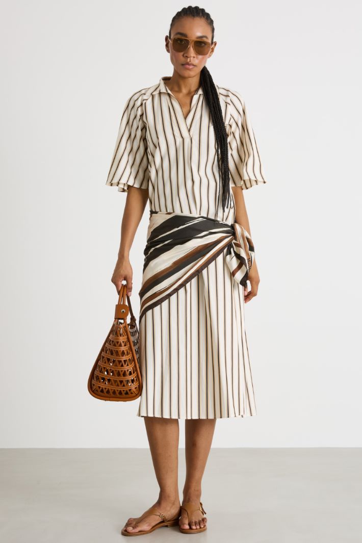 A-line polo dress Intrend