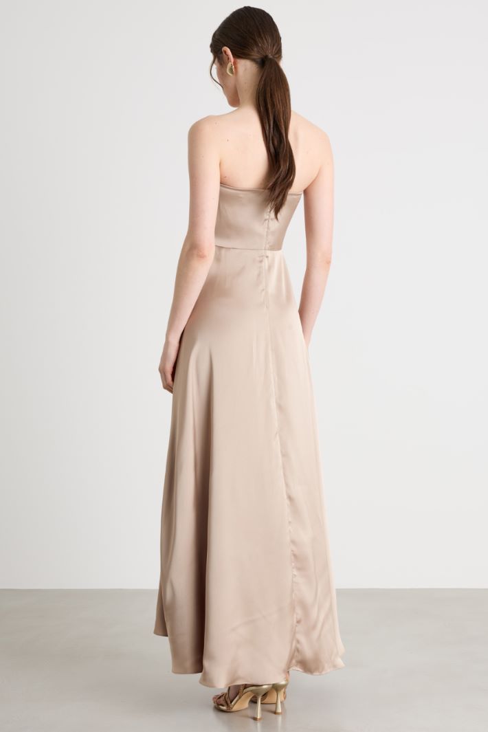 Abito in raso con bustino Intrend - 4