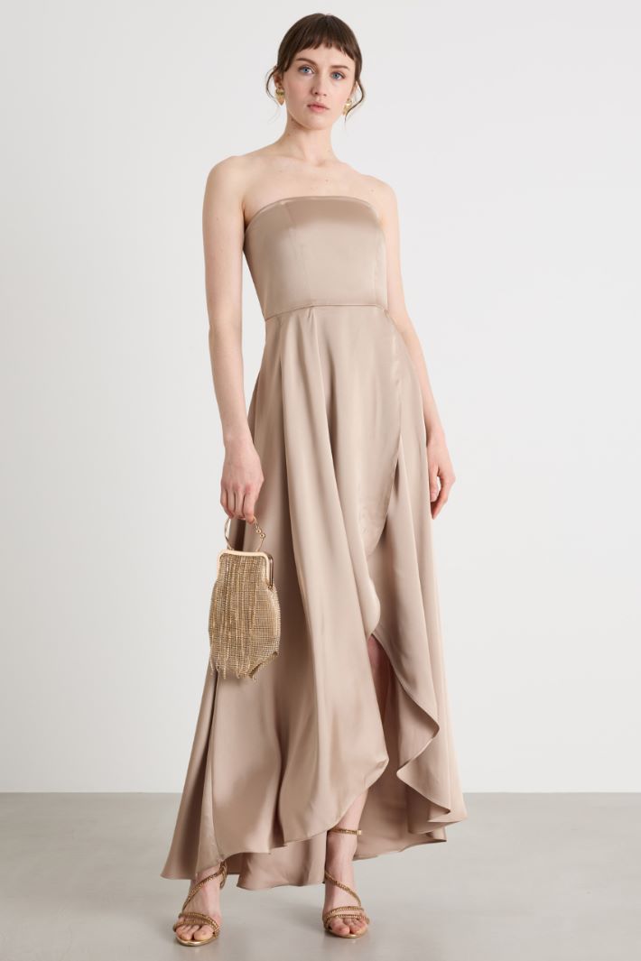 Abito in raso con bustino Intrend