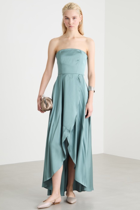 Satin bustier dress Intrend