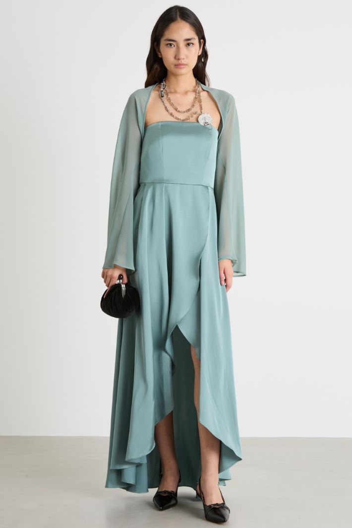 Bustier dress with shrug Intrend