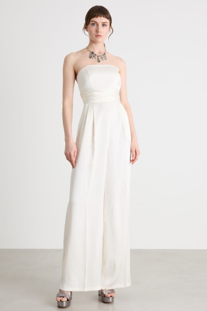 Tuta in raso tecnico con coprispalle Intrend - 2