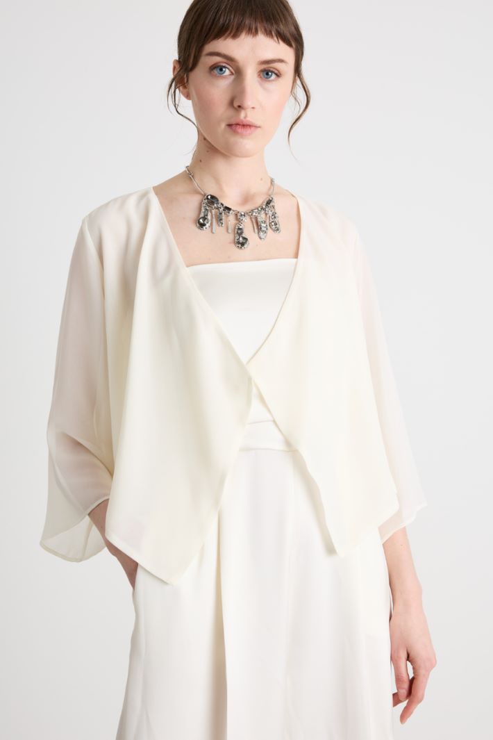 Tuta in raso tecnico con coprispalle Intrend - 3