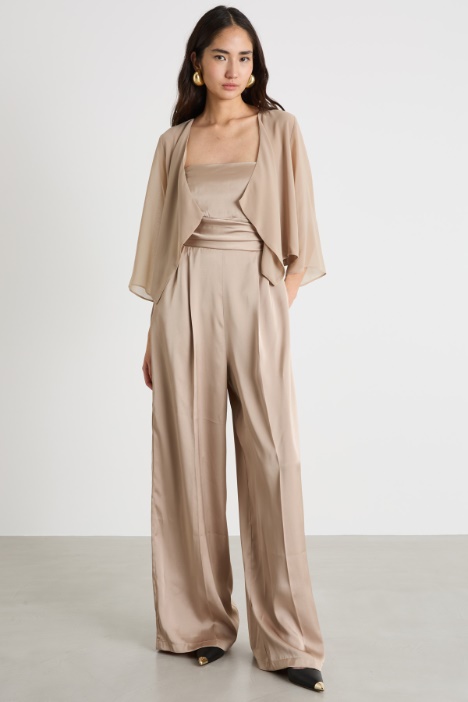 Mono de raso técnico con bolero