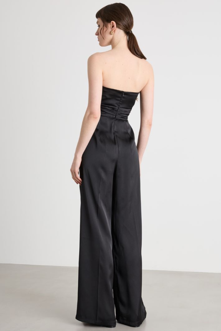 Tuta in raso tecnico con coprispalle Intrend - 5