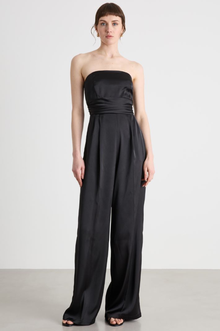 Tuta in raso tecnico con coprispalle Intrend - 2