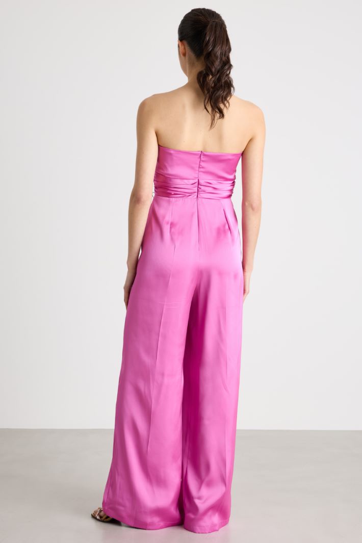 Tuta smanicata in raso Intrend - 4