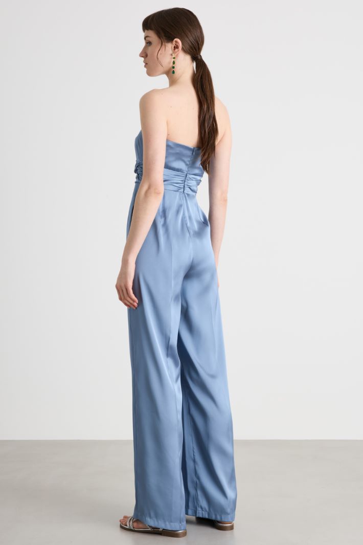 Tuta smanicata in raso Intrend - 4