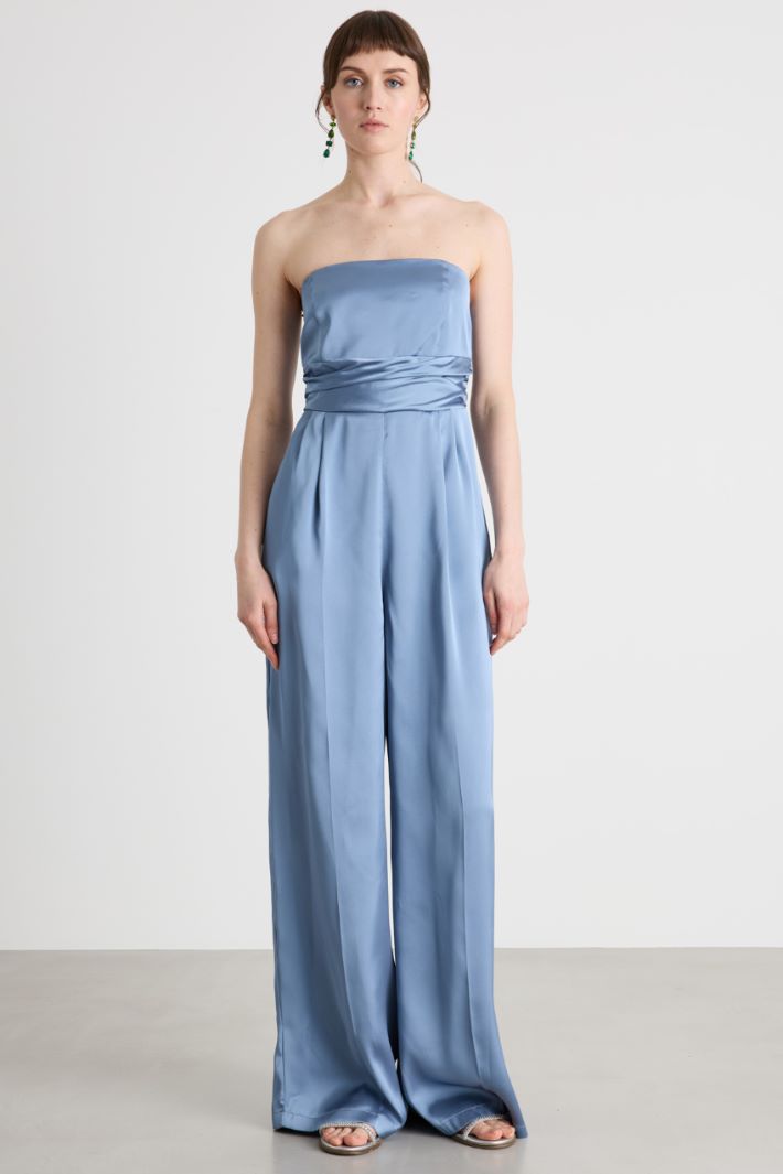 Tuta smanicata in raso Intrend - 2