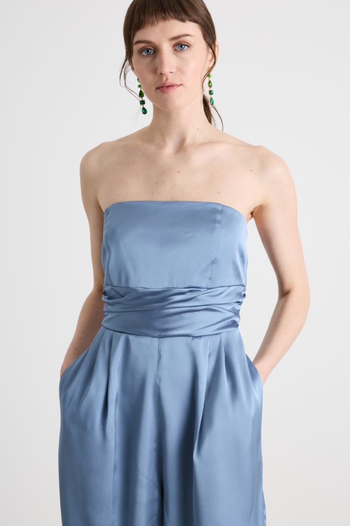 Tuta smanicata in raso Intrend - 3