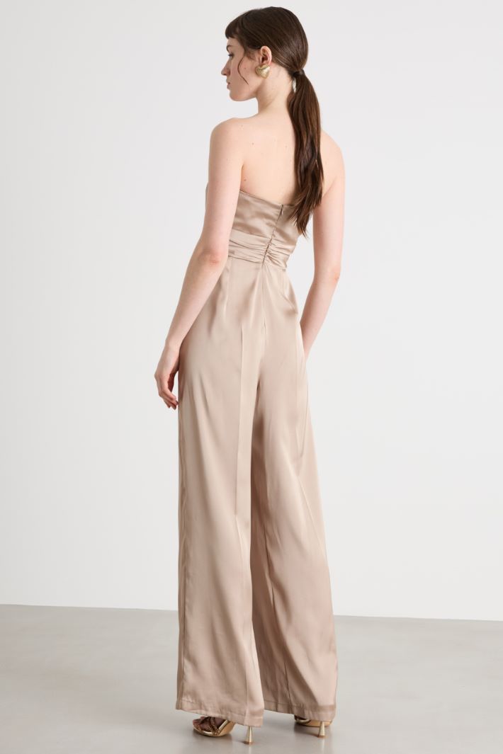 Tuta smanicata in raso Intrend - 4