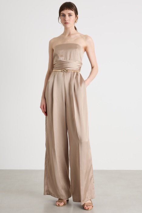 Tuta smanicata in raso Intrend