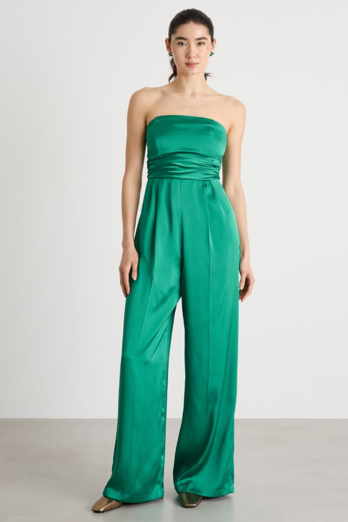 Tuta smanicata in raso Intrend - 2