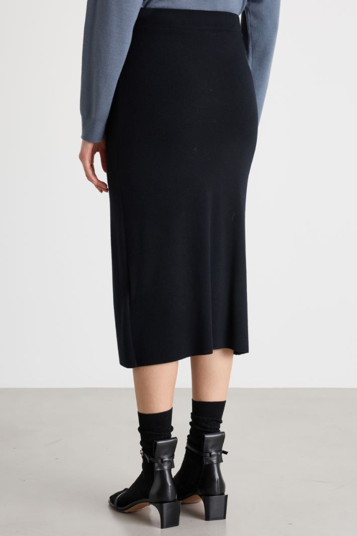 Jacquard knit skirt Intrend - 4