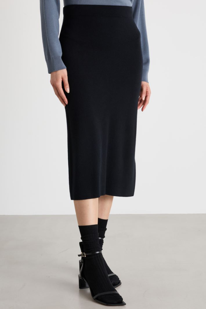 Jacquard knit skirt Intrend - 2