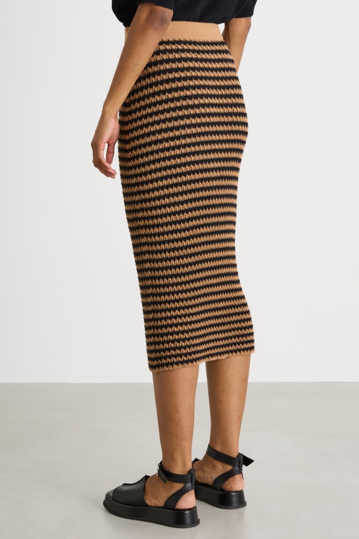 Knitted skirt Intrend - 4