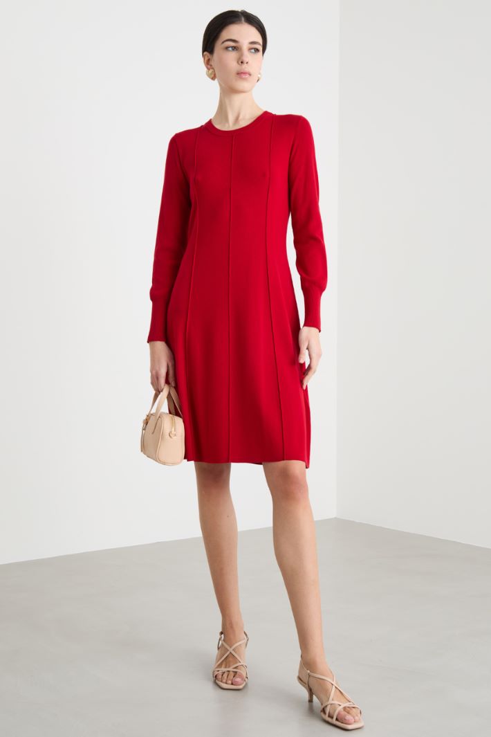 Abito in maglia di viscosa stretch Intrend