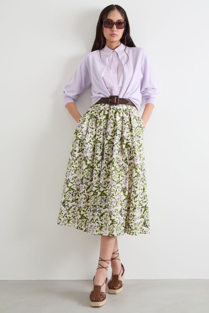 Cardigan con scollo bijoux Intrend