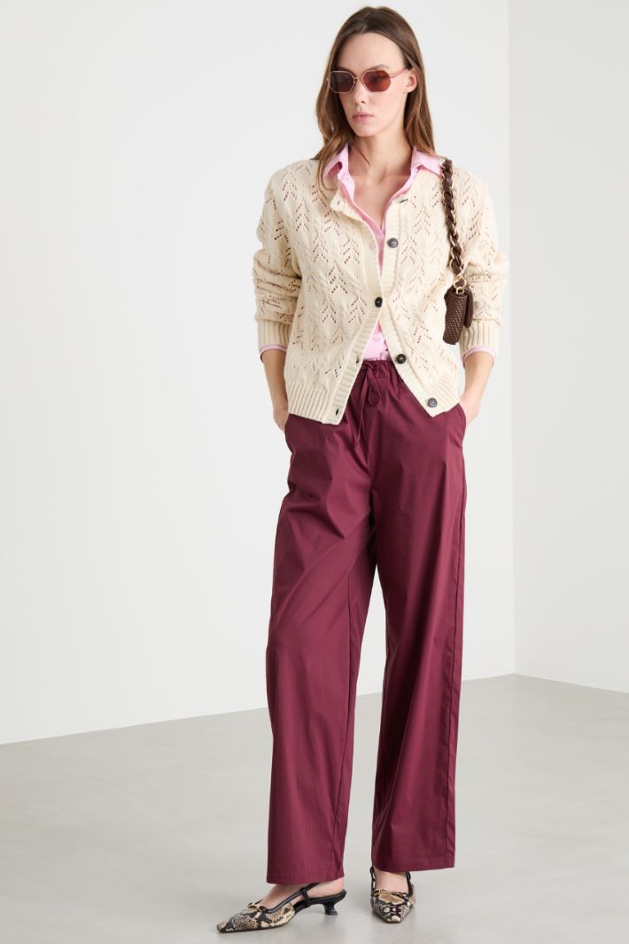 Cable-Knit Cardigan Intrend