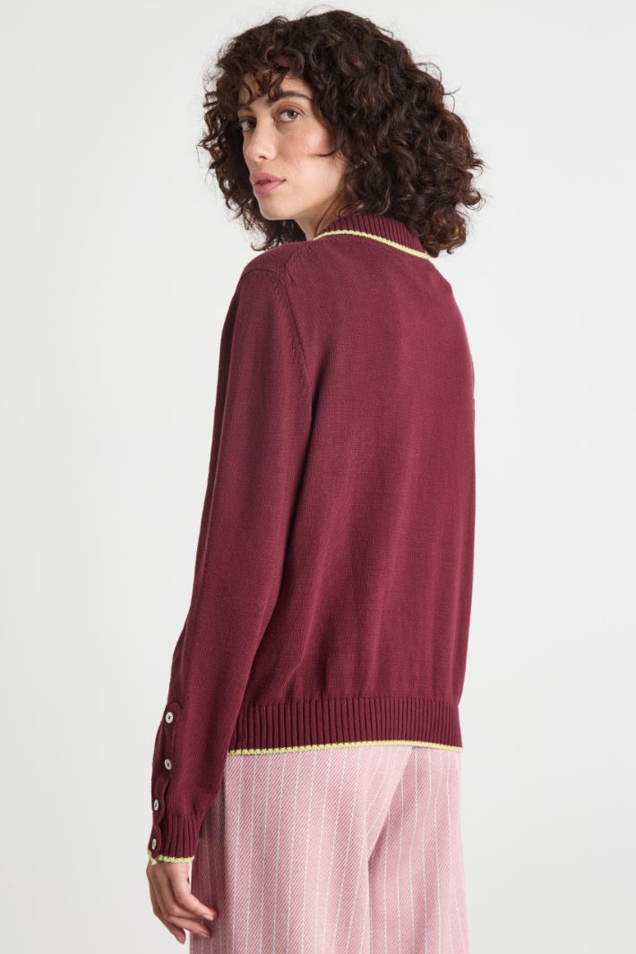 Buttoned cardigan Intrend - 4