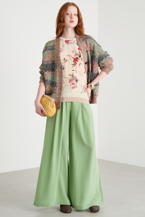 Colour-block cardigan Intrend