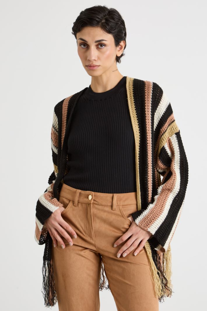 Fringed cardigan Intrend - 2