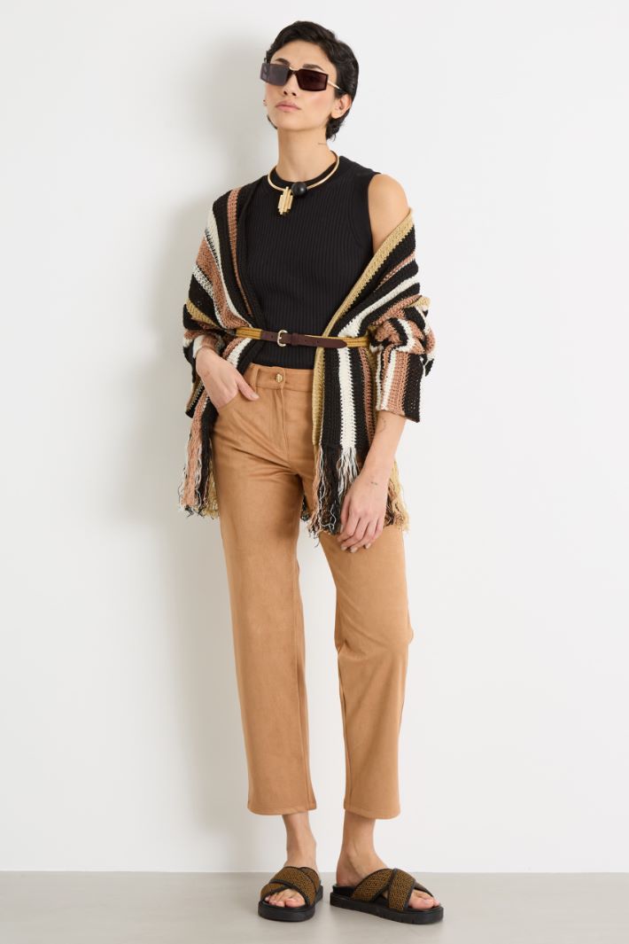 Fringed cardigan Intrend